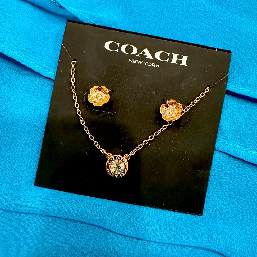 Coach Jewelry Set